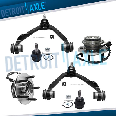 4WD Front Upper Control Arm Lower Ball Joint Wheel Bearing Kit for Ford F-150