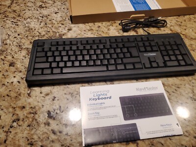 READ - Learn to Touch Type Keyboard - Blank or Visible Keys for Teaching 