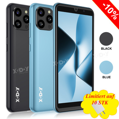 2025 Smartphone Handy Android 5,5'' Ohne Vertrag Quad Core Dual SIM 16GB Face ID