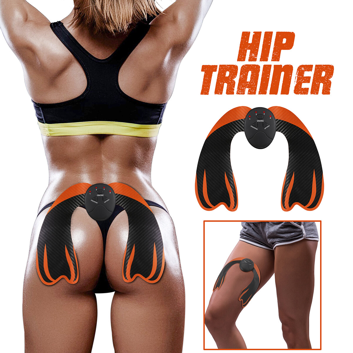 Rechargeable EMS Hips Trainer Hips Muscle Stimulator Hip Butt Lifter Training