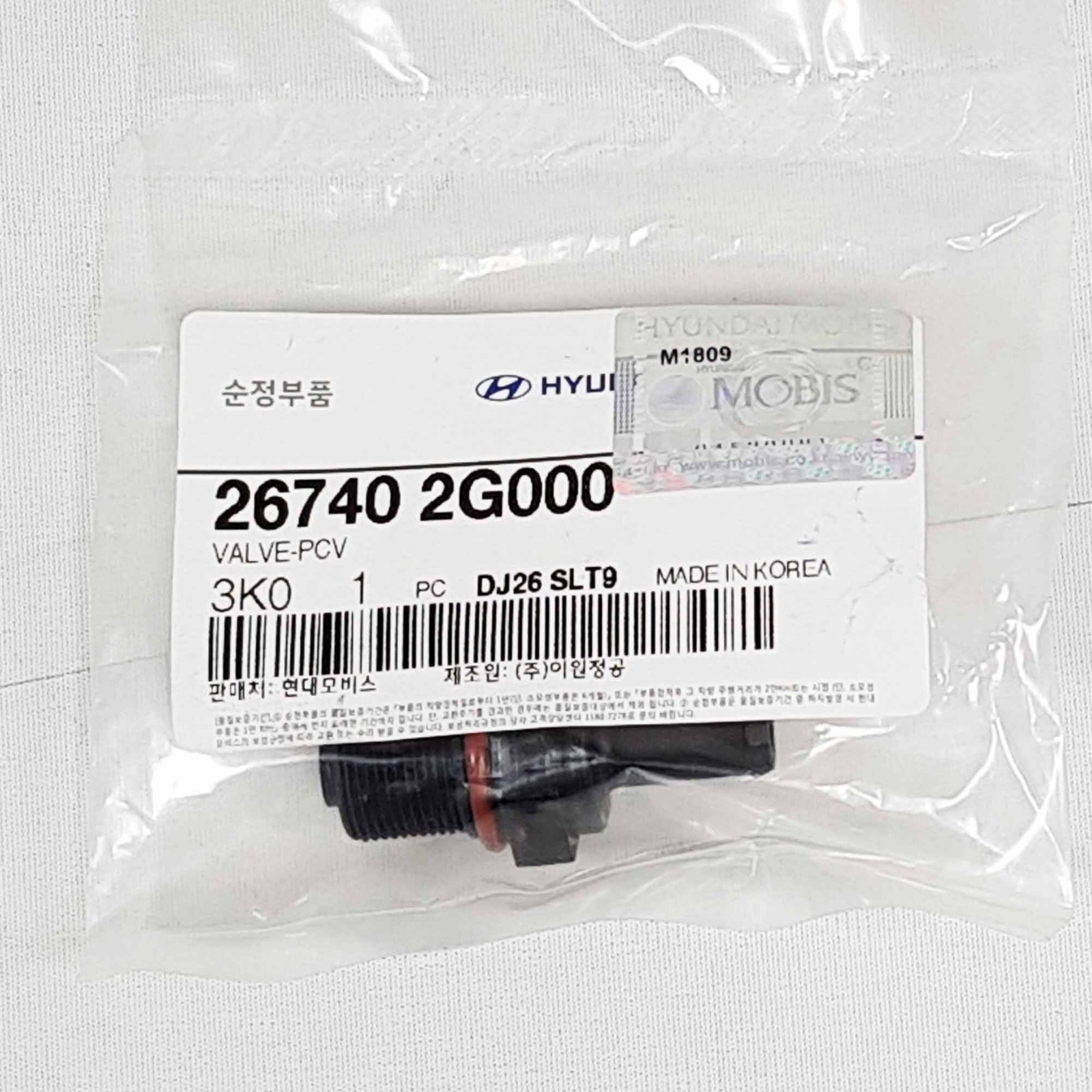 267402G000 PCV Valve For Hyundai Tucson Santa Fe Kona Ioniq Elantra