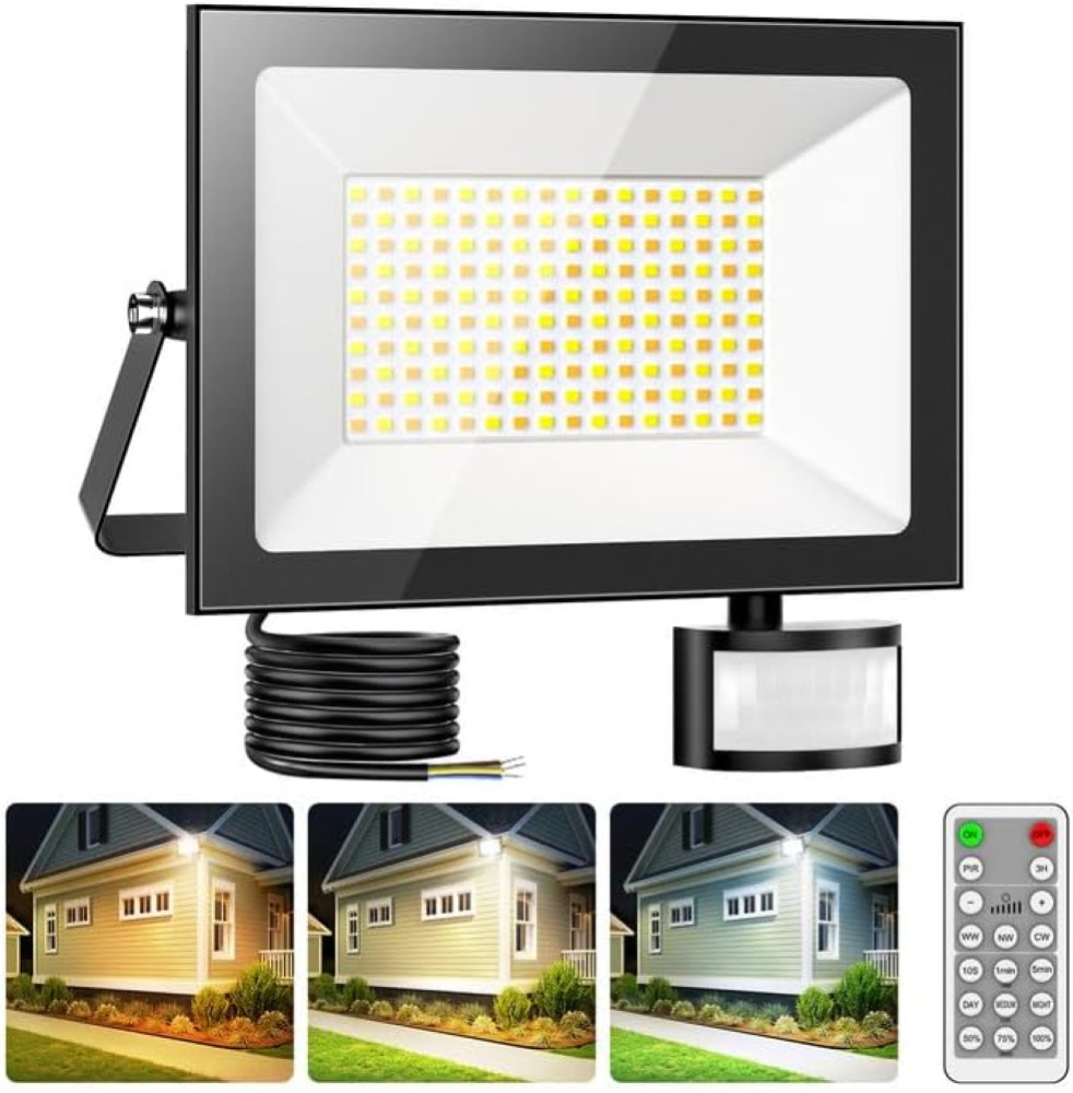 Illumina il tuo Giardino con Sararoom Faretto LED 100W 10000LM IP66 - 1