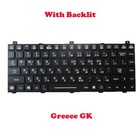 Backlit Keyboard For GETAC B300 S400 B300X S400 G1 Greece GK Black Frame New