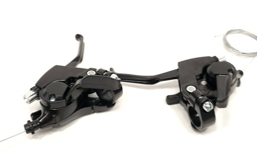 Sunlite Mountain Bike Shifter Set w/ Brake Levers Left & Right,3x8 Speed,Shimano - Picture 4 of 11