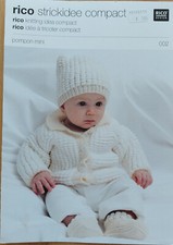 Strickanleitung von Rico "pompon mini" f&uuml;r Baby