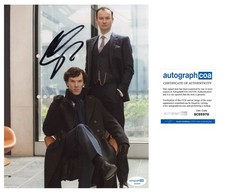 Mark Gatiss “Sherlock” AUTOGRAPH Signed ‘Mycroft Holmes’ 10x8 Photo ACOA