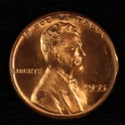Lincoln Wheat Cent. 1955 P. Red. Lot # 9061-366-11