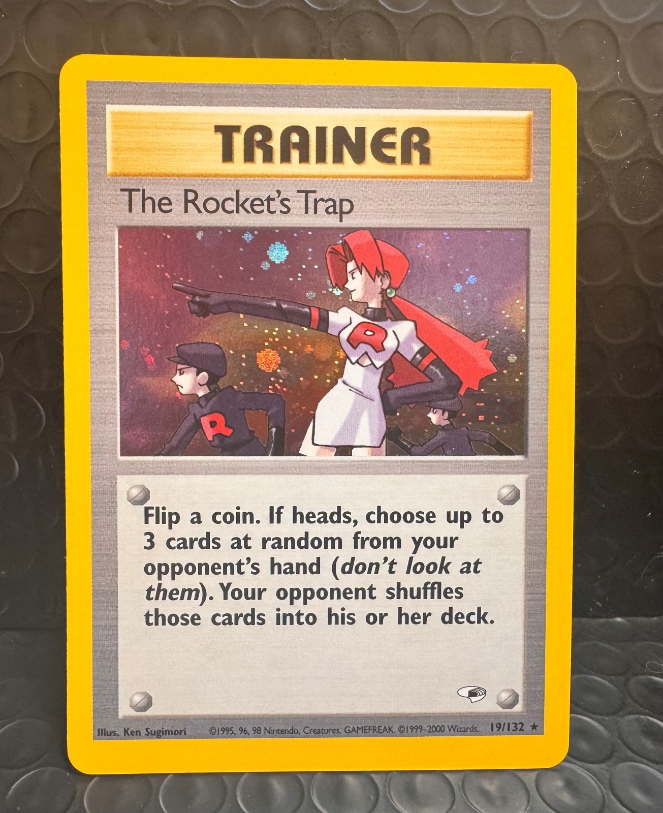 The Rocket's Trap 19/132 Holo Rare Pokemon TCG