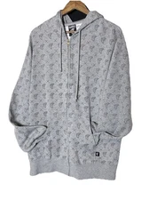 Vintage Famous Stars & Straps Hoodie XL Y2K Pinkman Travis Barker Grunge AOP