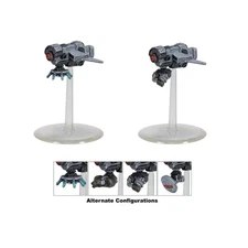 Missile / Shield Drones - Firefight Enforcer Deadzone Mantic for 40k 28mm YHP
