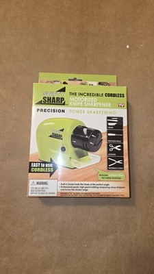 Swifty Sharp Brand New As Seen On Tv Knife Tools Blade Sharpener Cordless