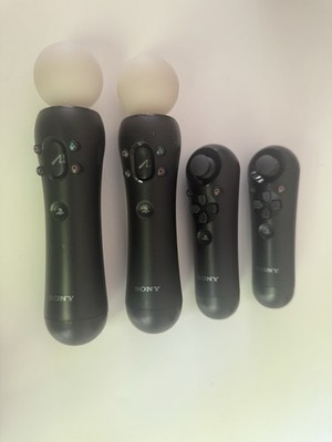 Sony PlayStation Move Motion & Navigation Controllers Wireless Black PS3 PS4