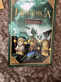 Lego heroica waldurk 3858 Incomplete, with manuals Box Dice Game