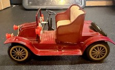 Renault VTG Japan Tin Friction Car Y-2 Model BY-234 Red Model T US Seller Dusty