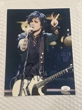 Billie Joe Armstrong Green Day Almost 8X10 Photo Hand Signed Autograph JSA COA