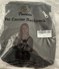 PAWABOO Pet Carrier Backpack, Adjustable Pet Front Cat Dog Carrier Size Small