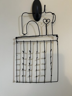 Small Black  Metal Sewing Machine Thread/Spool Holder 11'' x 6''