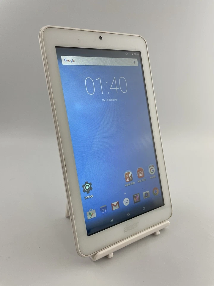 Acer Iconia One 7 B1-770 White Wi-Fi 16GB 7" Android Tablet Read Below #i02 - Image 3 of 4