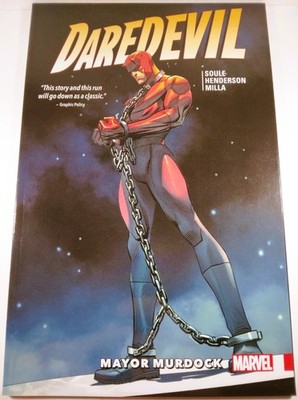    DAREDEVIL BACK IN BLACK VOL 7 MAYOR MURDOCK TPB PAPERBACK CHARLES SOULE VF+