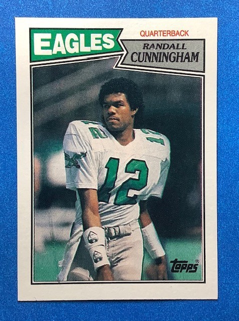 1987 Topps #296 Randall Cunningham RC Rookie - Eagles Vikings