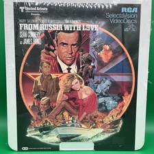 From Russia With Love RCA Selectavision Videodiscs Ced Format