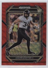 2023 Panini Prizm Draft Picks Ruby Wave Prizm Andre Carter II #192 1u6