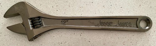 West Coast Choppers Jesse James 12" Adjustable Wrench Used