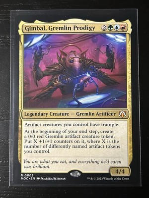 MTG Gimbal, Gremlin Prodigy Commander: March of the Machine Regular