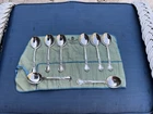 8 Sterling Silver Gorham Chantilly Cream Soup Spoons