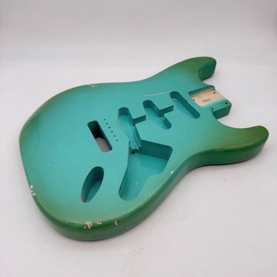 MJT Stratocaster Body Alder Relic Nitro USA Seafoam mjt5535