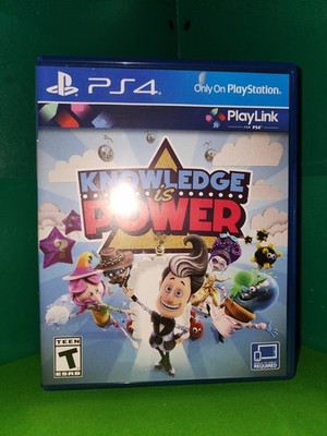 CIB - Knowledge Is Power (Sony PlayStation 4, 2017) Playlink for PS4