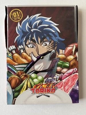 *TORIKO* COLLECTION 1 * ANIME * 4 DVD (26 EPS) *FUNIMATION *ENGLISH*