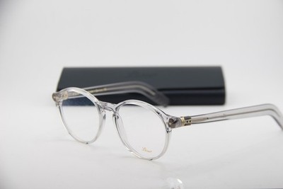NEW LUNOR A6 MOD. 257 COL. 40 CLEAR GOLD ROUND AUTHENTIC EYEGLASSES 51-18