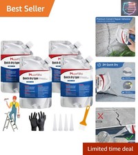 Slab Concrete Crack Waterproof Repair Sealant, Concrete Crack Filler, Quick-D...