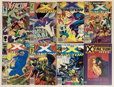 X-FACTOR Lot #9, 24 (*KEY* 1st Archangel), 40, 62, 69, 71, 75, Special