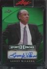 2026 Leaf Sports Heroes Prismatic Green Kenny Wilkens 4/7 Auto Autograph