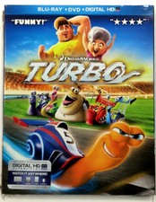 Turbo Blu-ray DVD Digital HD 2013 Ryan Reynolds Paul Giamatti DreamWorks