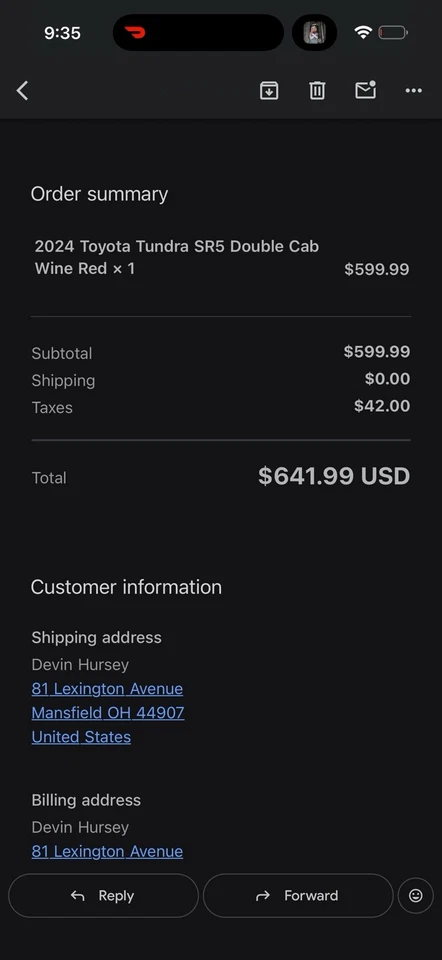 SOLUCIONES DE FUNDA DE ASIENTO - FUNDAS DE ASIENTO PERSONALIZADAS *2024 Toyota Tundra SR5 DOBLE cabina* Foto 2 de 3