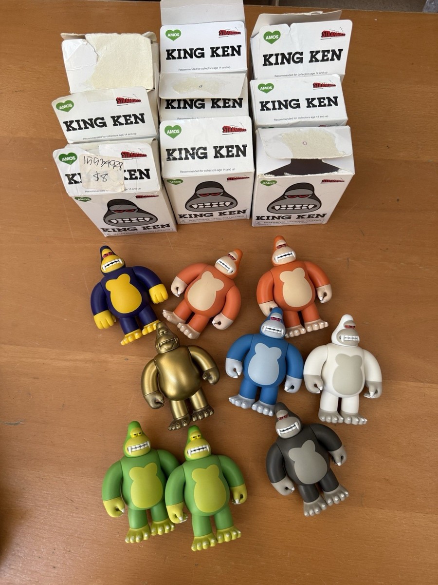 Lot Of 9 AMOS Strangeco King Ken James Jarvis 3.5