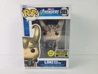 Funko Pop! Marvel - Loki with Scepter #985 E&E Exclusive GITD w/Protector