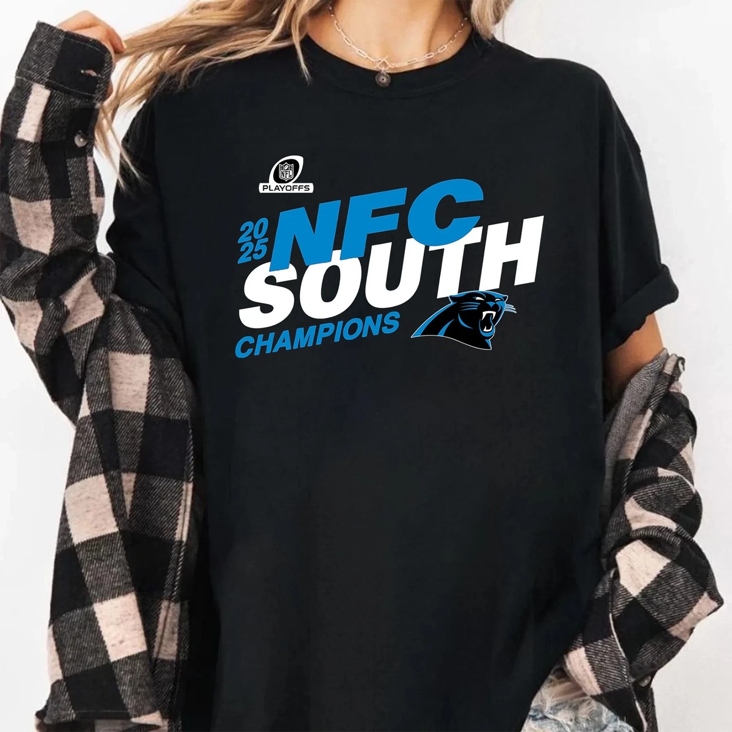 NFC South Division Champions Carolina Panthers T-Shirt
