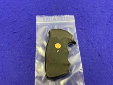 Colt I-Frame Pachmayr "Gripper" Revolver Grips w/ Gold Medallions