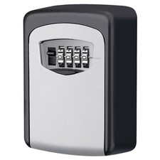 4 Digit Combination Security Key Storage Lock Box Wall Mount Waterproof Safe