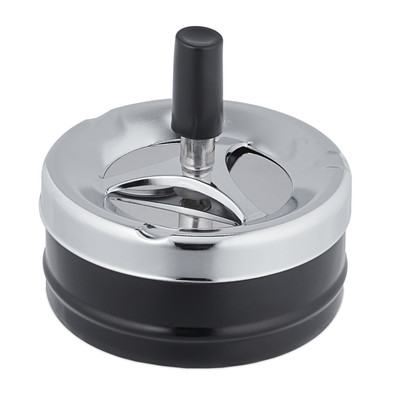 Aschenbecher Windaschenbecher Tischascher rund 110 g Drehaschenbecher
