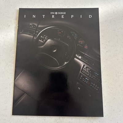 1994 Dodge Intrepid 16-page Original Car Dealer Sales Brochure  Paint Codes