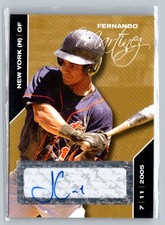 2008 Just Minors /50 GOLD #19 Fernando Martinez ROOKIE RC MLB 