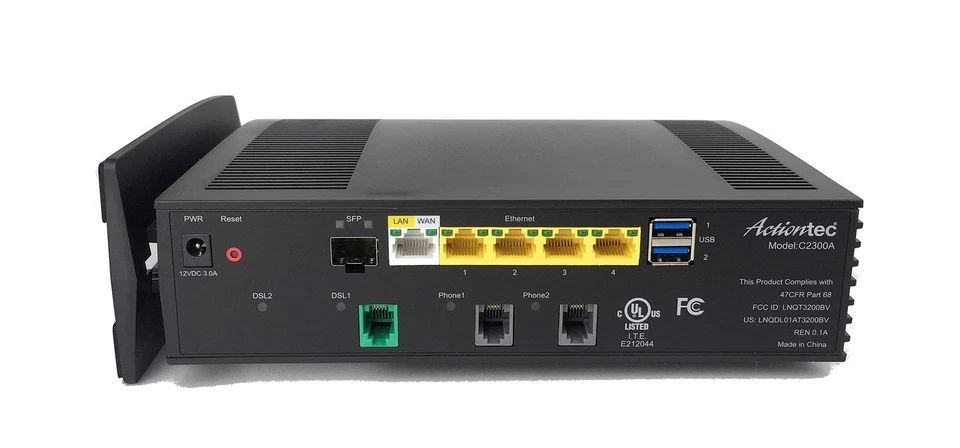 Actiontec C2300A Bonded VDSL2/G Wireless AC Gateway for Centurylink - Image 2 of 2