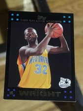Julian Wright 2007-2008 07-08 Topps White Rookie Card 13/14. rookie card picture