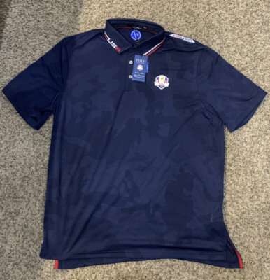 RLX ラルフローレン ライダーカップ2020 Ryder Cup カモ柄 RLX Ralph Lauren USA RYDER CUP 2020 Golf Polo ⛳️ X-LARGE XL