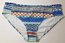 Swimsuits For All Swimsuit Bottom Black Solid Womens Swim Brief High Waist Nwt